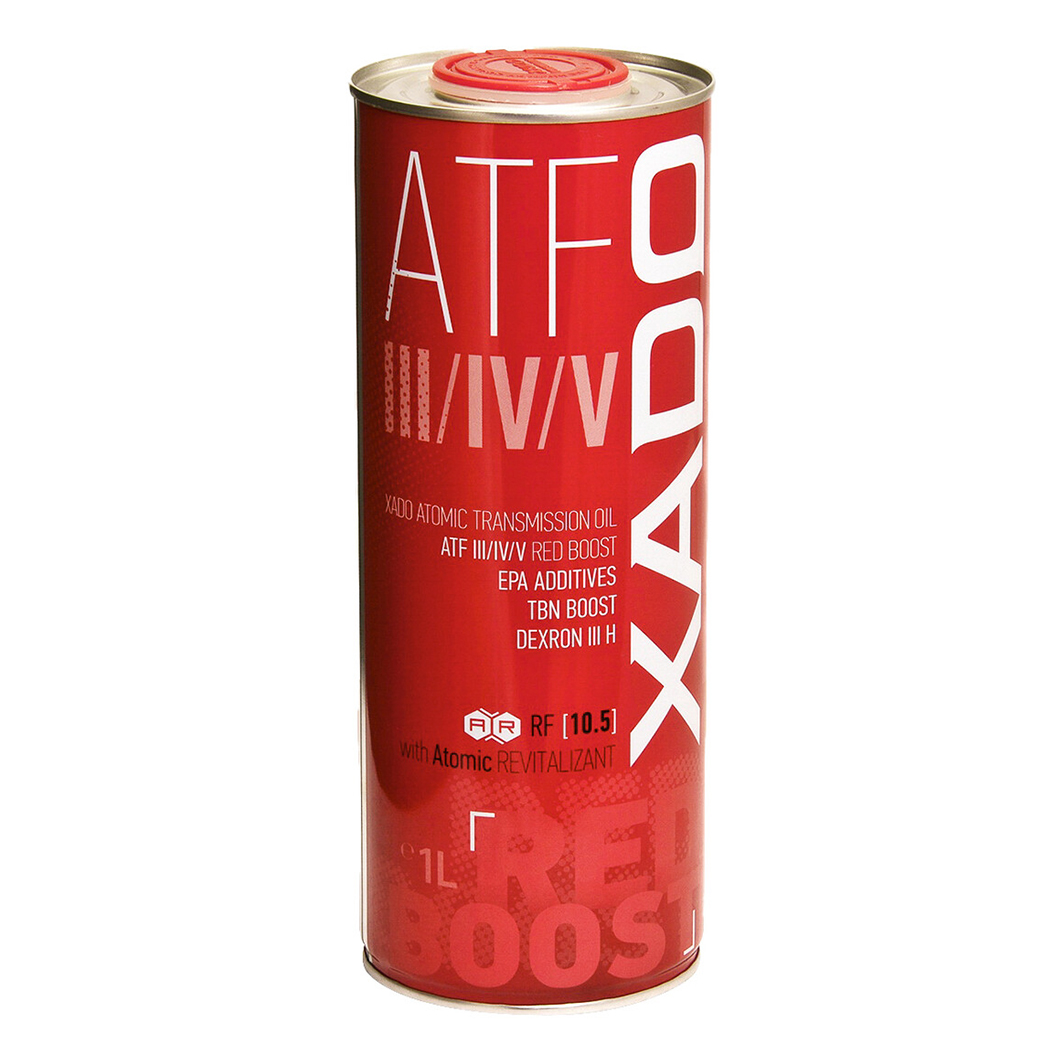Трансмиссионное масло XADO Atomic Oil ATF III/IV/V RED BOOST 1 л XA26129 - zapix