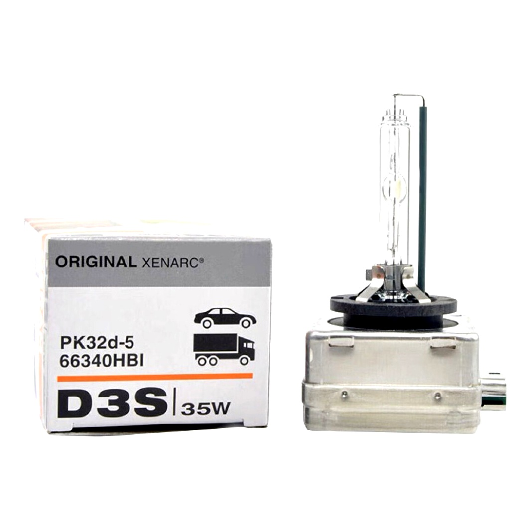 Автолампа ксенонова OSRAM Xenarc Original D3S PK32d-5 35W 42V прозора 66340HBI - zapix