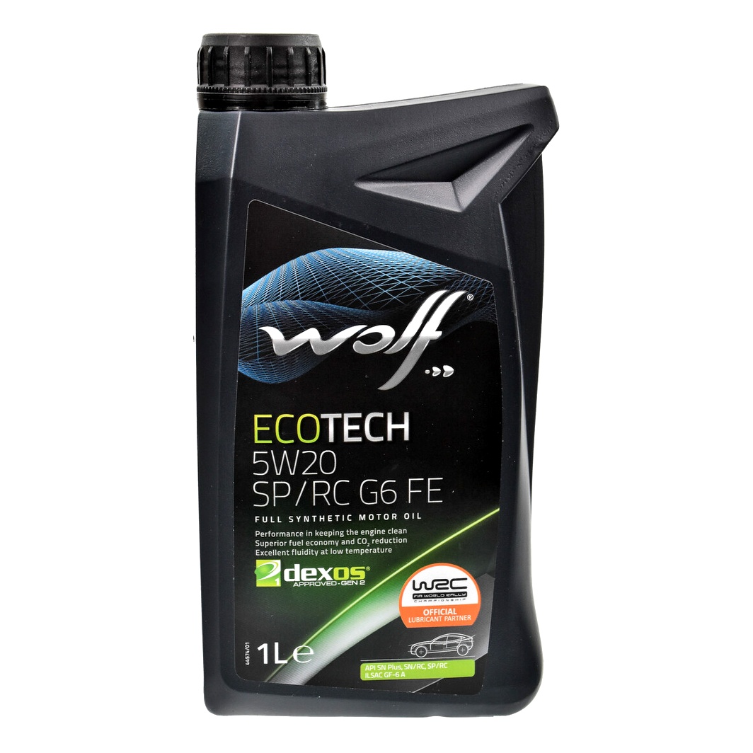 Моторна олива WOLF Ecotech SP/RC G6 FE 5W-20 1 л (1047274) - zapix