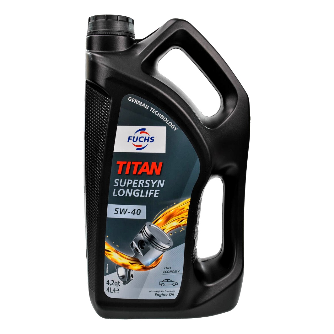 Моторное масло FUCHS Titan Supersyn Long Life 5W-40 4 л (602003089) - zapix