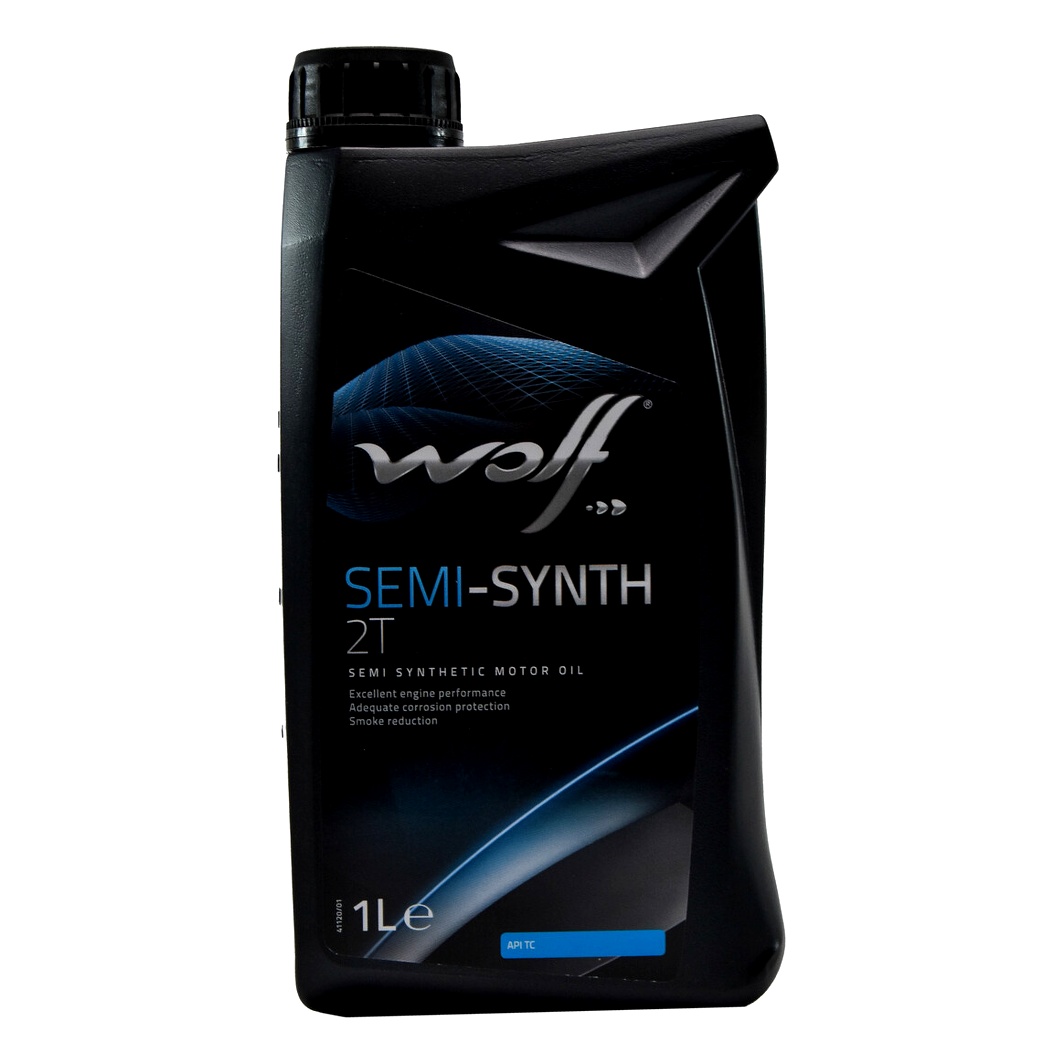 Моторное масло WOLF Semi-Synth 2T полусинтетическое 1 л 8301803 - zapix