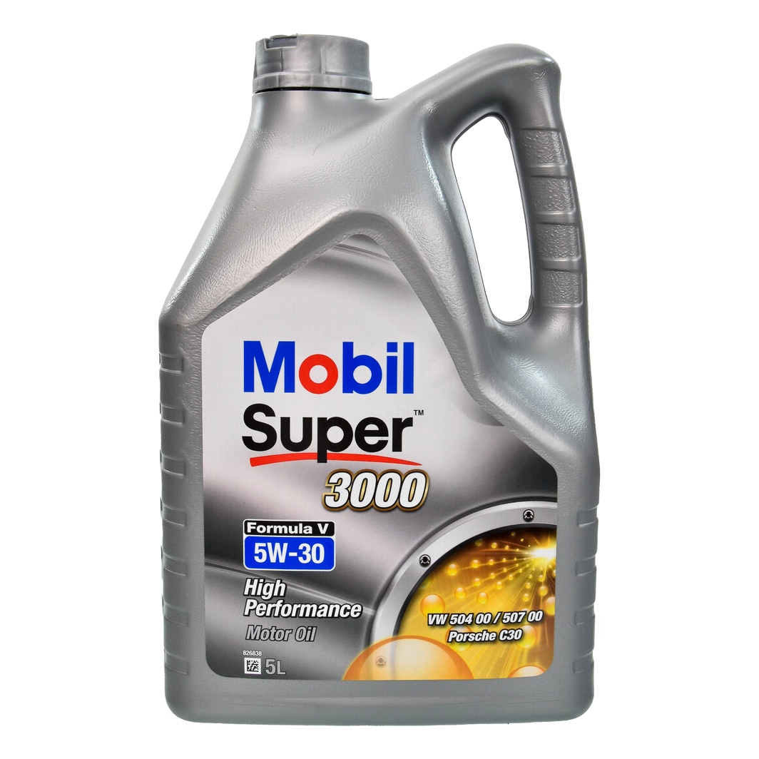 Моторное масло MOBIL Super 3000 Formula V 5W-30 5 л (5W303000FV5L) - zapix