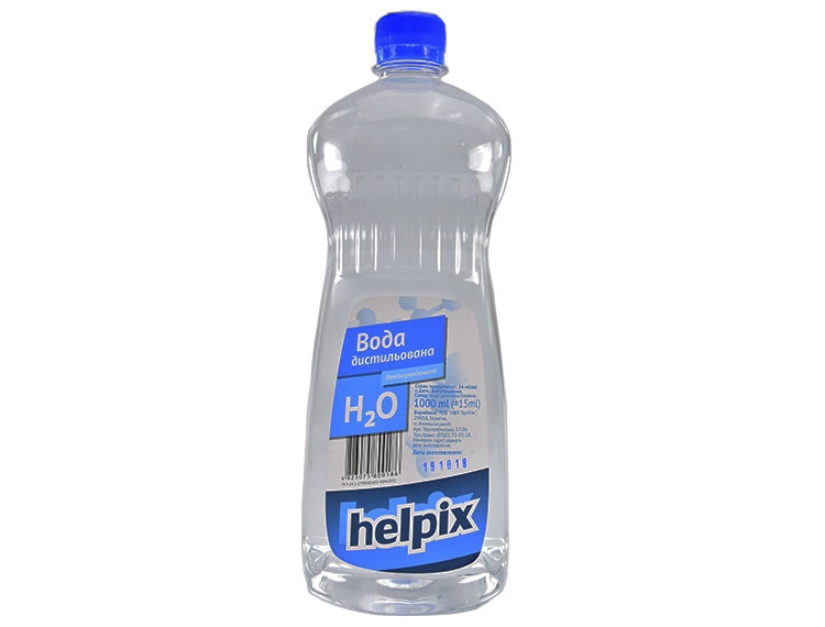 Дистиллированная вода Helpix 1 л 4823075800186 - zapix