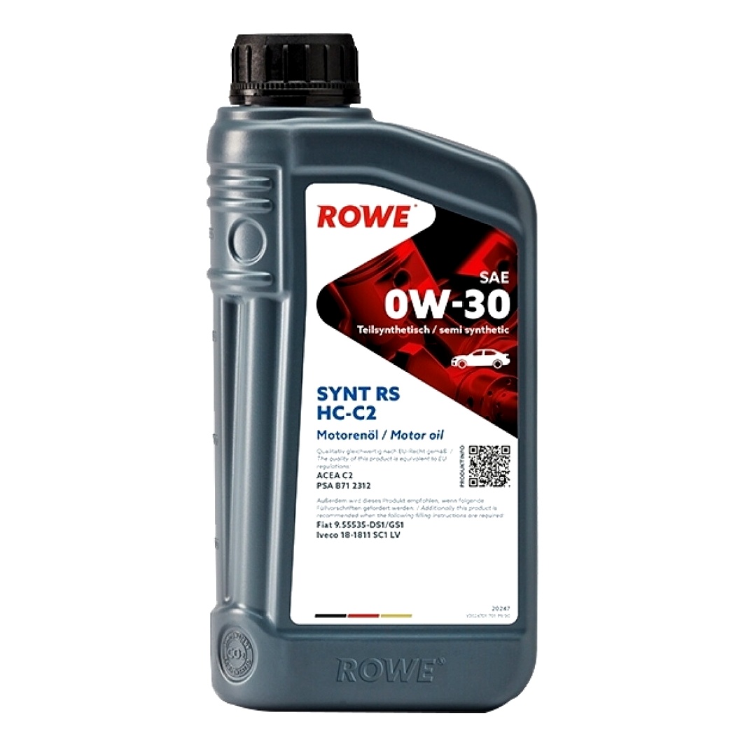 Моторное масло ROWE Synt RS HC-C2 0W-30 1 л (20247001099) - zapix