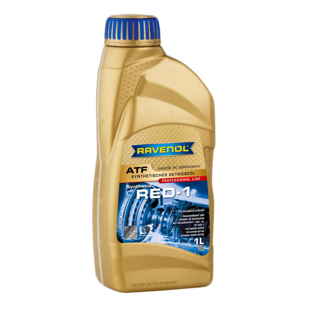 Трансмиссионное масло RAVENOL ATF RED-1 1 л 1211117001 - zapix