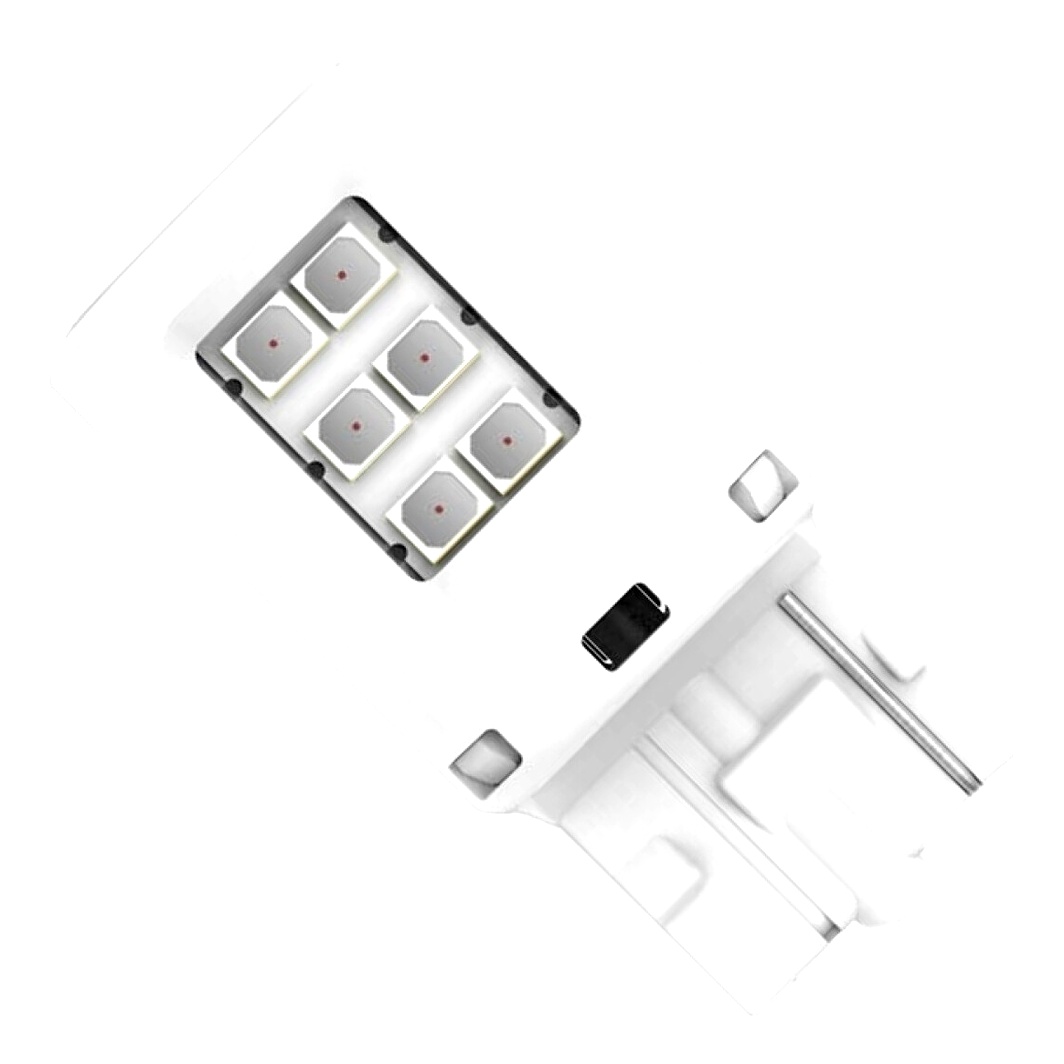 Автолампа LED (светодиодная) PHILIPS Ultinon LED W21W WX3x16d 12V 11065ULAX2 - zapix