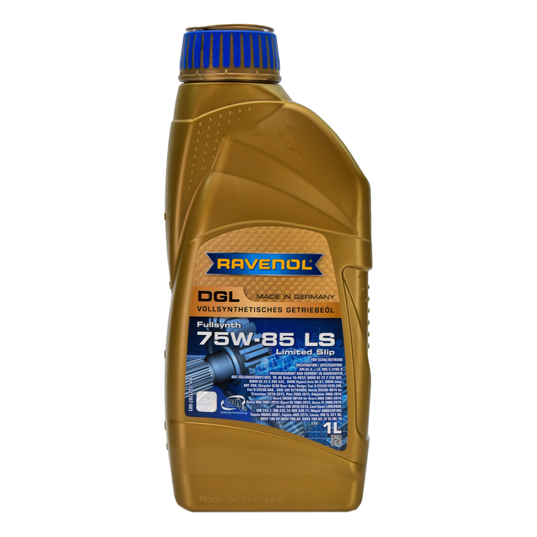 Трансмиссионное масло RAVENOL DGL GL-5 LS 75W-85 1 л 1221107001 - zapix