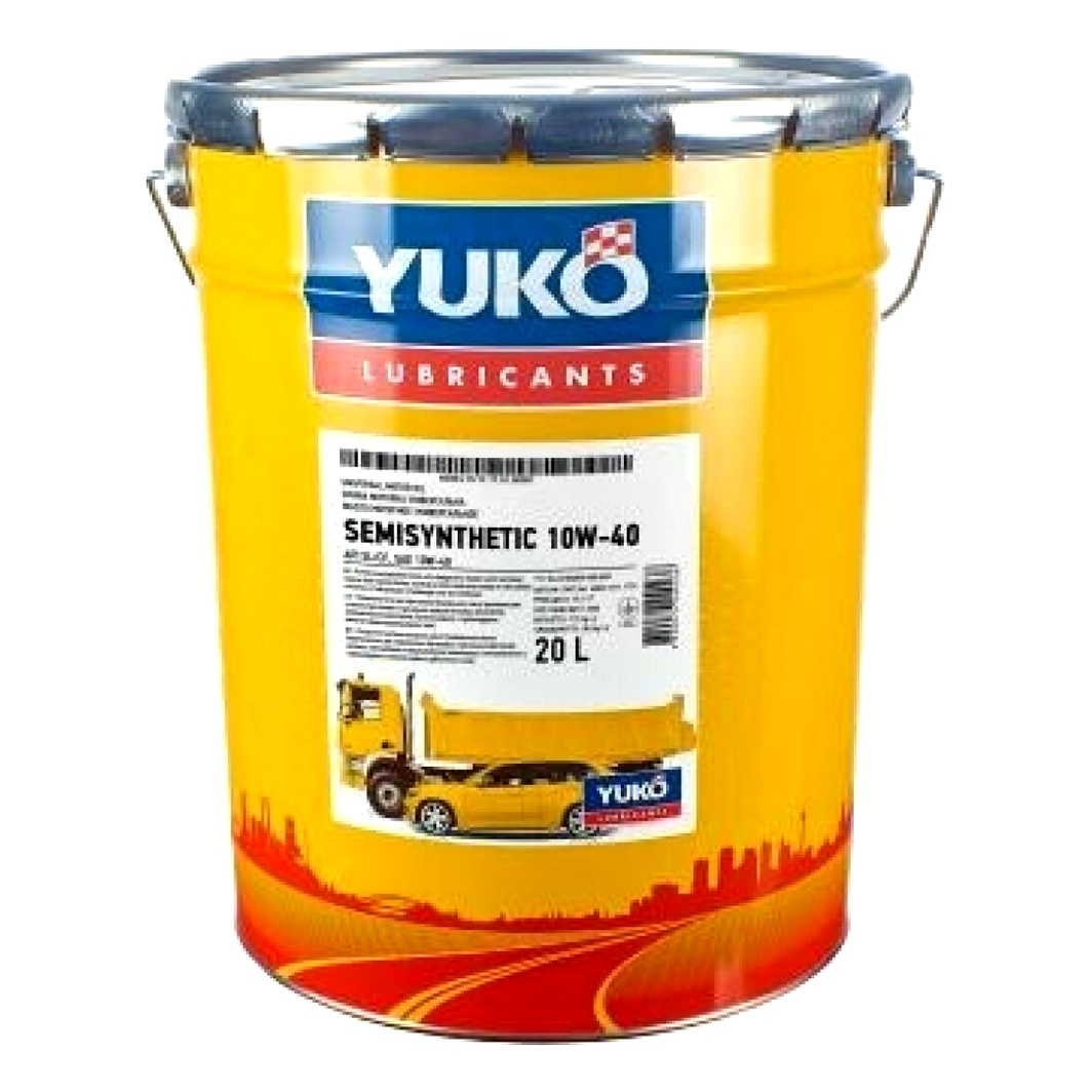 Моторное масло YUKO Semisynthetic 10W-40 20 л (482007024023) - zapix