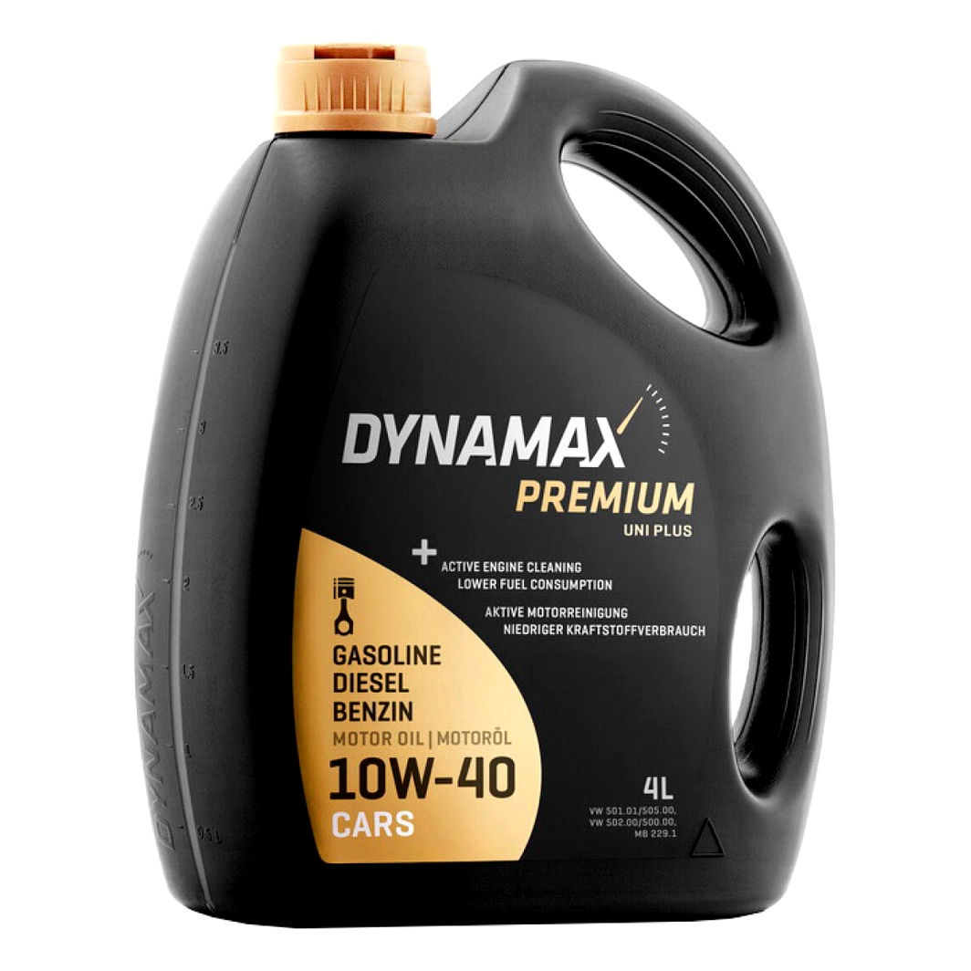 Моторное масло DYNAMAX Premium Uni Plus 10W-40 4 л (501893)