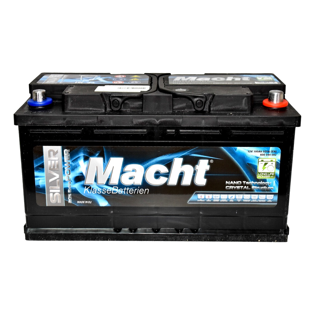 Акумулятор MACHT Silver 12V 100Ah 920A R+ 25877 - zapix