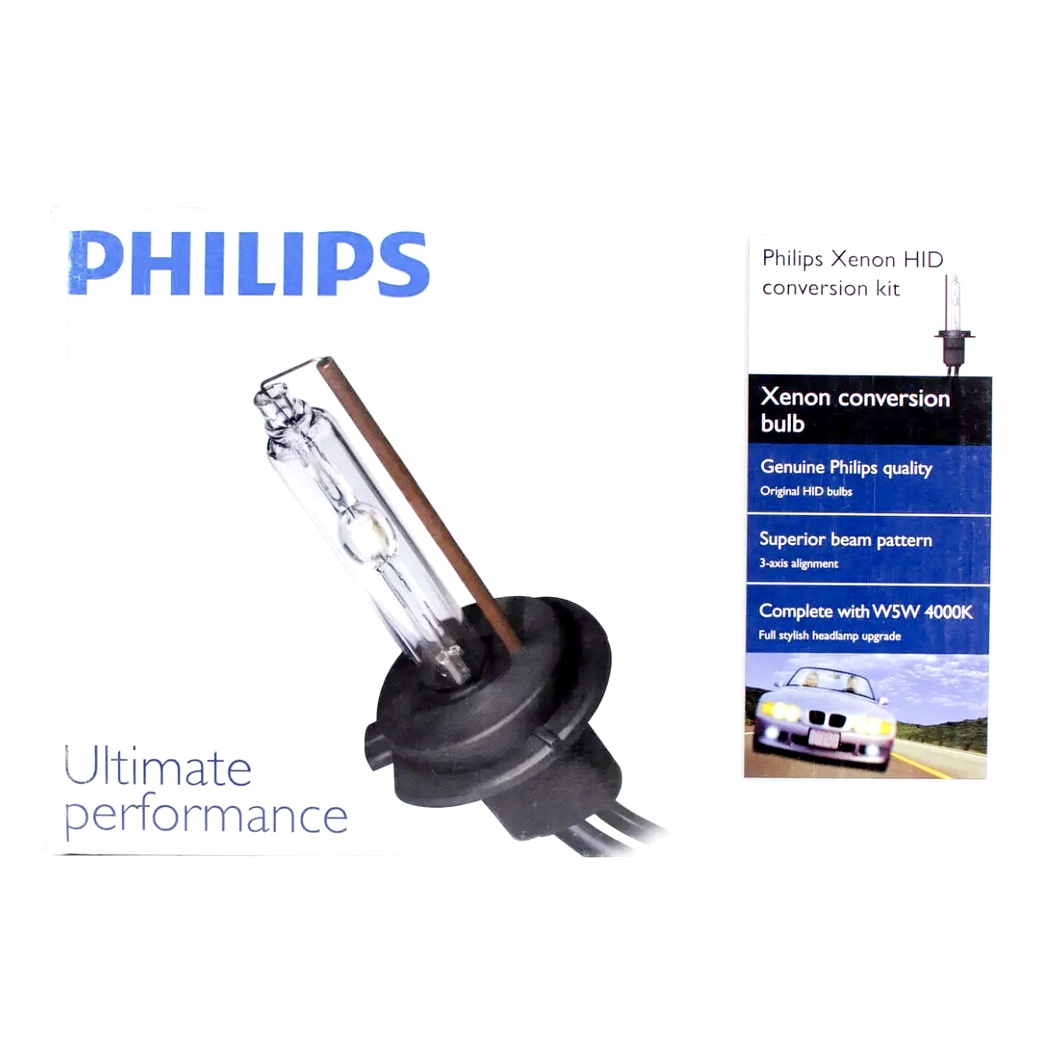 Автолампа ксенонова PHILIPS H4 12V H4HLB858166K - zapix