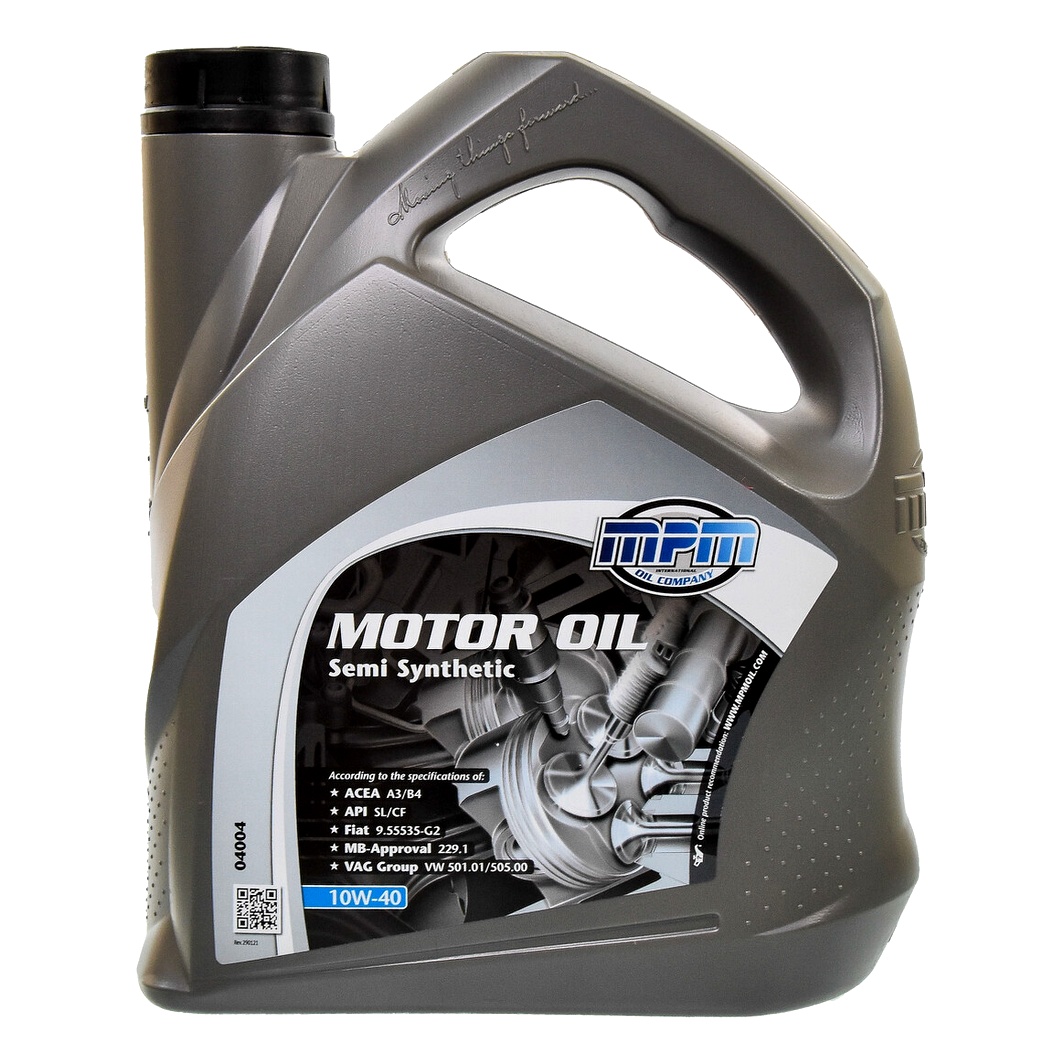 Моторное масло MPM Semi Synthetic 10W-40 4 л (04004) - zapix