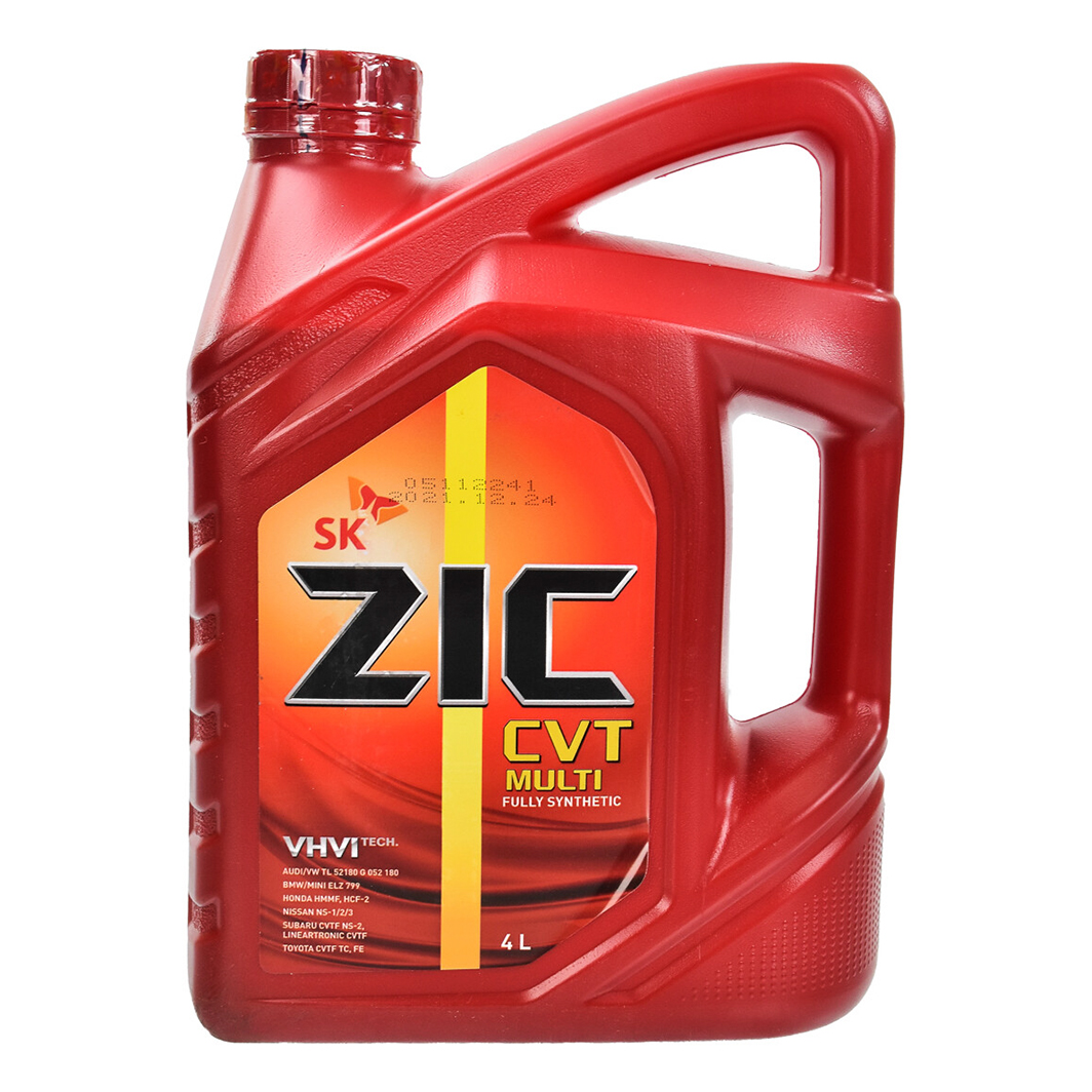 Трансмісійна олива ZIC CVT Multi 4 л 162631 - zapix
