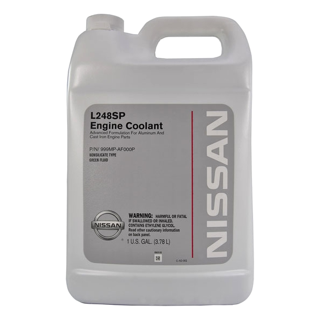 Концентрат антифризу NISSAN / INFINITI Coolant L248SP зелений 3.78 л (999MPAF000P) - zapix