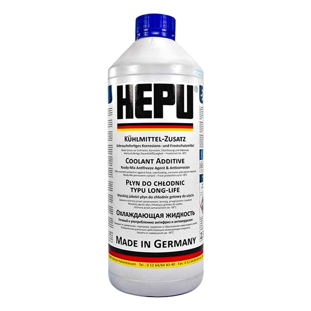 Готовий антифриз HEPU P900-RM11 синій G11 -38 °C 1.5 л (P900RM11) - zapix