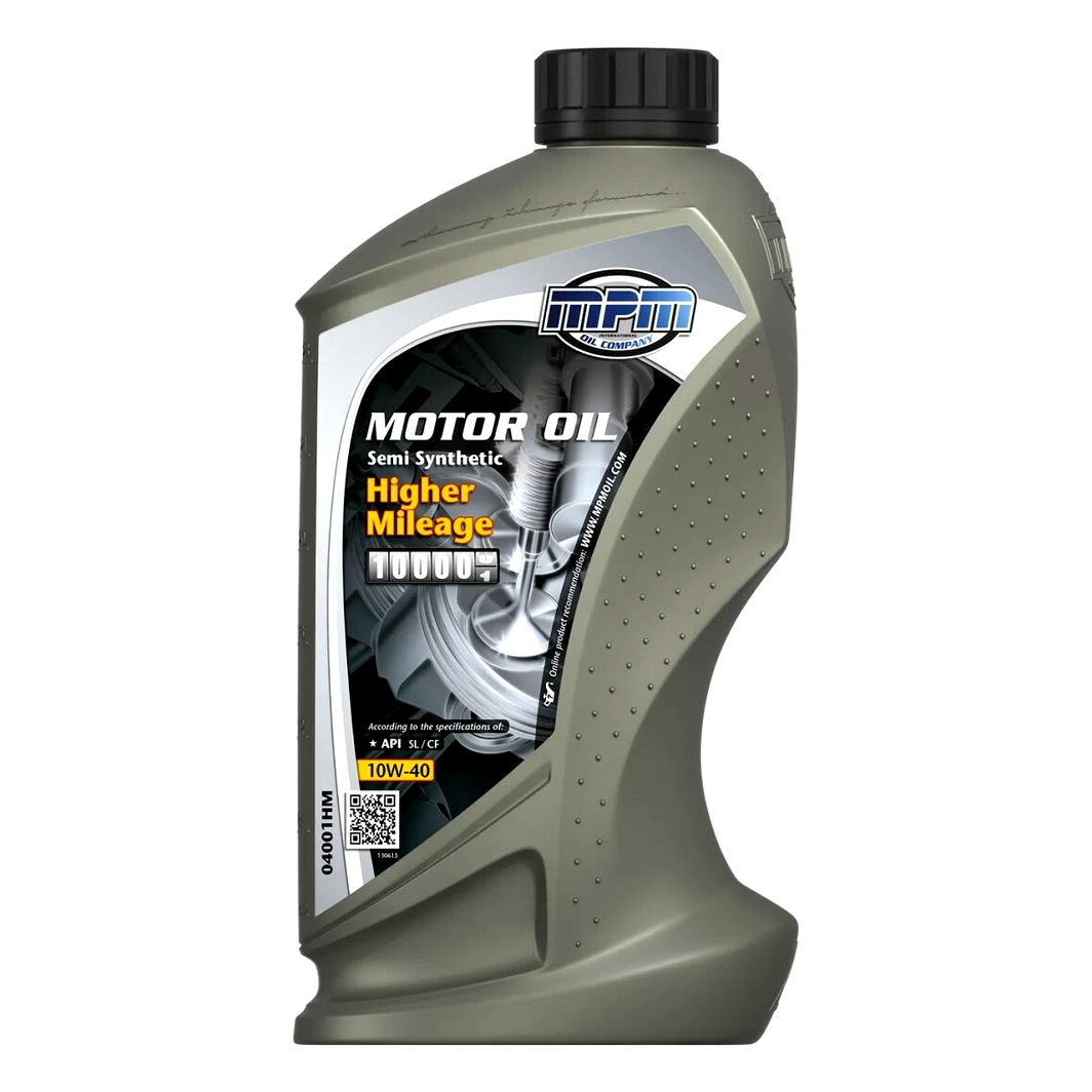 Моторное масло MPM Higher Mileage 10W-40 1 л (04001HM) - zapix