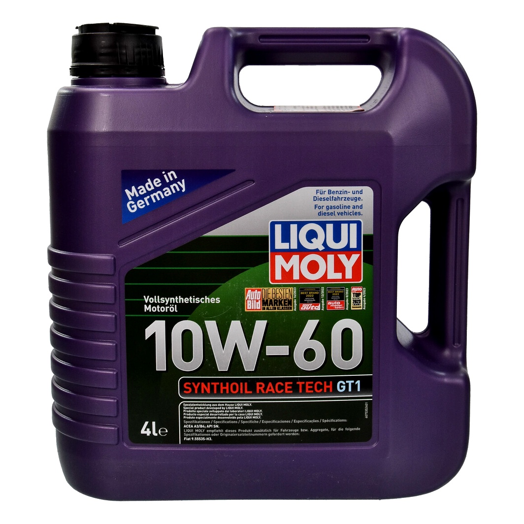 Моторна олива LIQUI MOLY Synthoil Race Tech GT1 10W-60 4 л (7535) - zapix