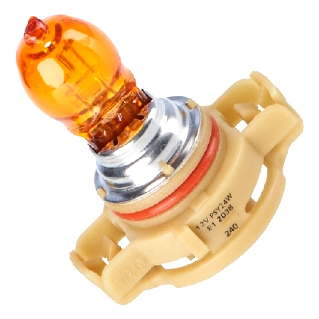 Автолампа галогенова BOSCH Pure Light PSY24W PG20/4 24W 12V помаранчева 1987302267 - zapix