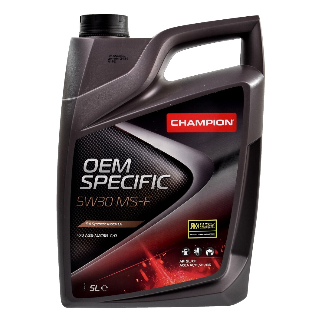 Моторна олива CHAMPION OEM Specific MS-F 5W-30 5 л (8209412) - zapix