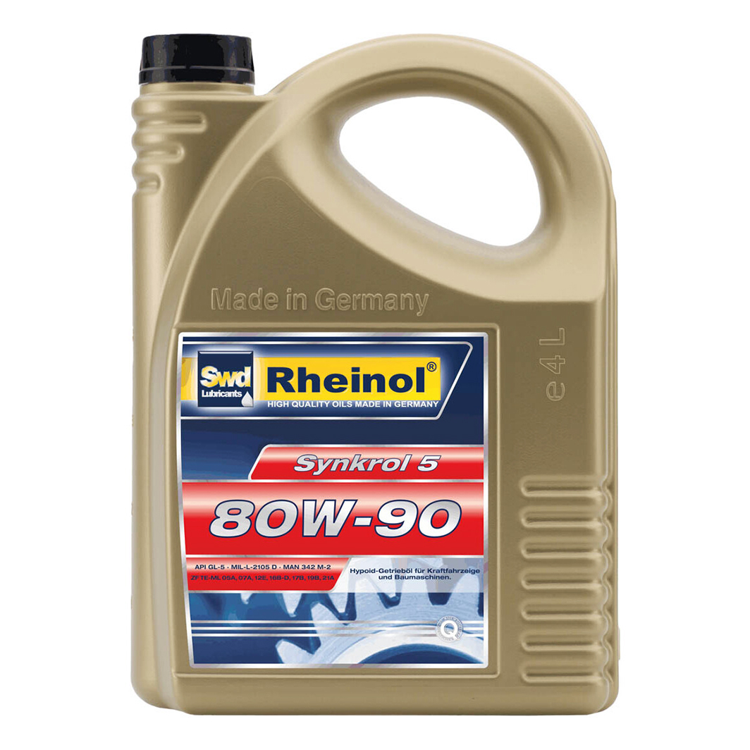 Трансмиссионное масло SWD RHEINOL Synkrol 5 GL-5 80W-90 4 л 32555480 - zapix
