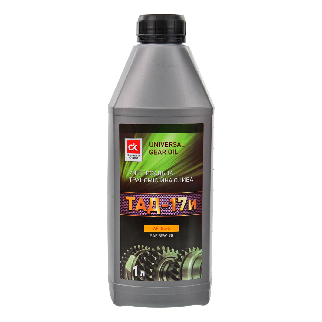 Трансмісійна олива ДОРОЖНЯ КАРТА ТАД-17и GL-5 85W-90 1 л 4102871273 - zapix