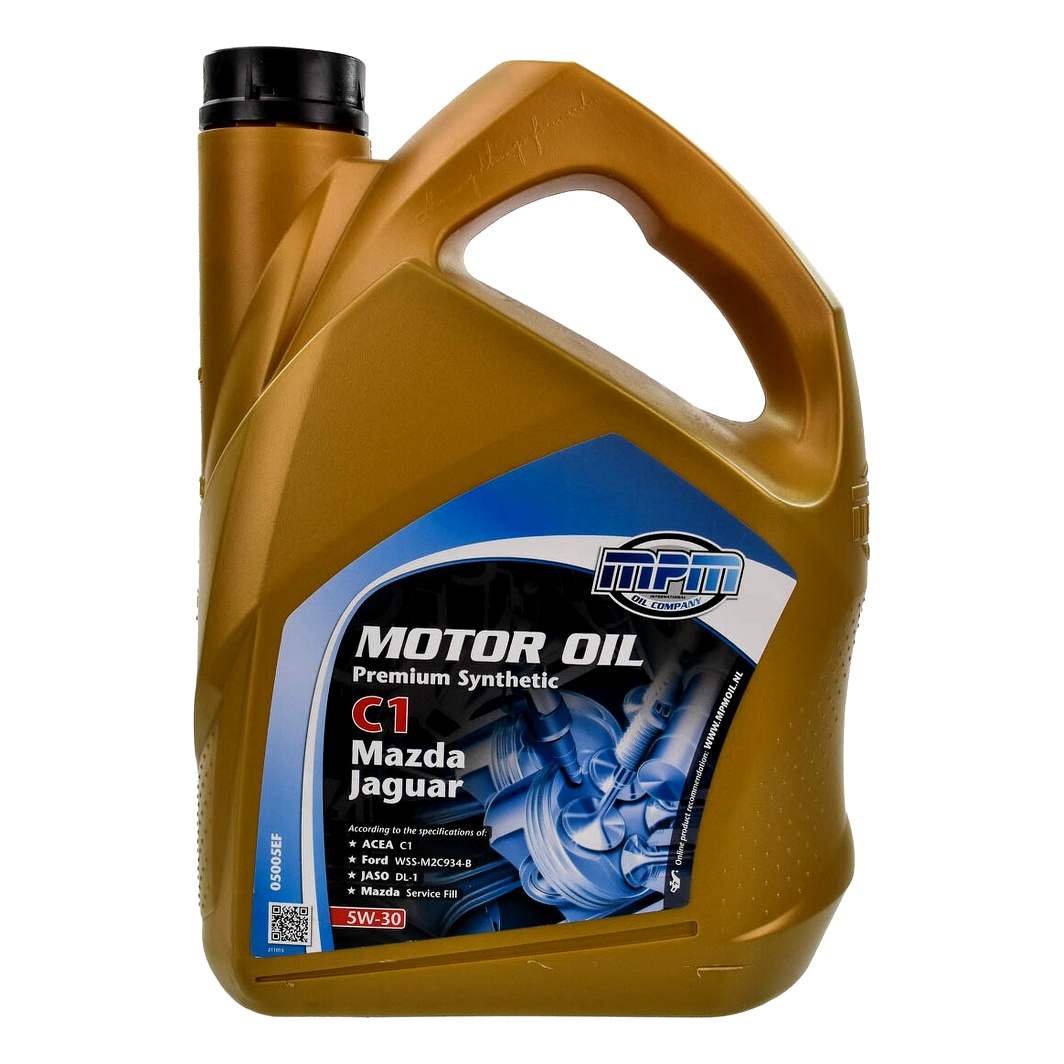 Моторное масло MPM Premium Synthetic C1 Mazda / Jaguar 5W-30 5 л (05005EF) - zapix