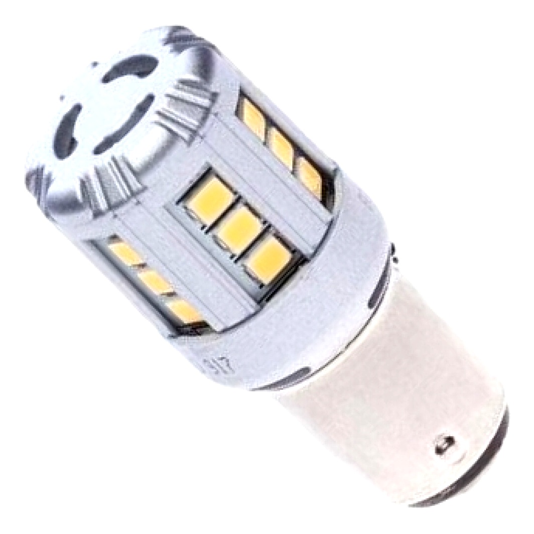 Автолампа LED (світлодіодна) BOSCH W21/5W BA15s 2.5W 12V біла 1987301521 - zapix