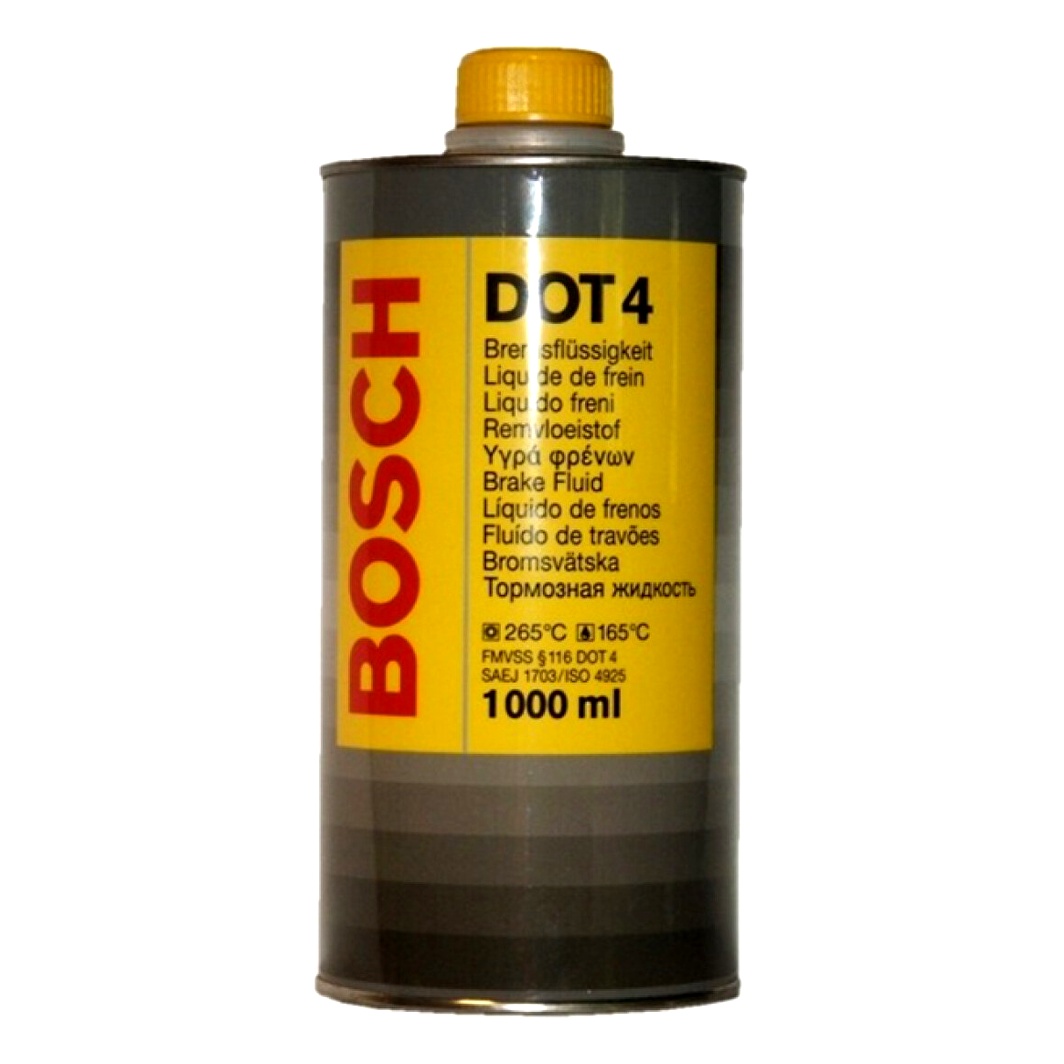 Гальмівна рідина BOSCH DOT 4 265 метал 1 л 1987479002 - zapix