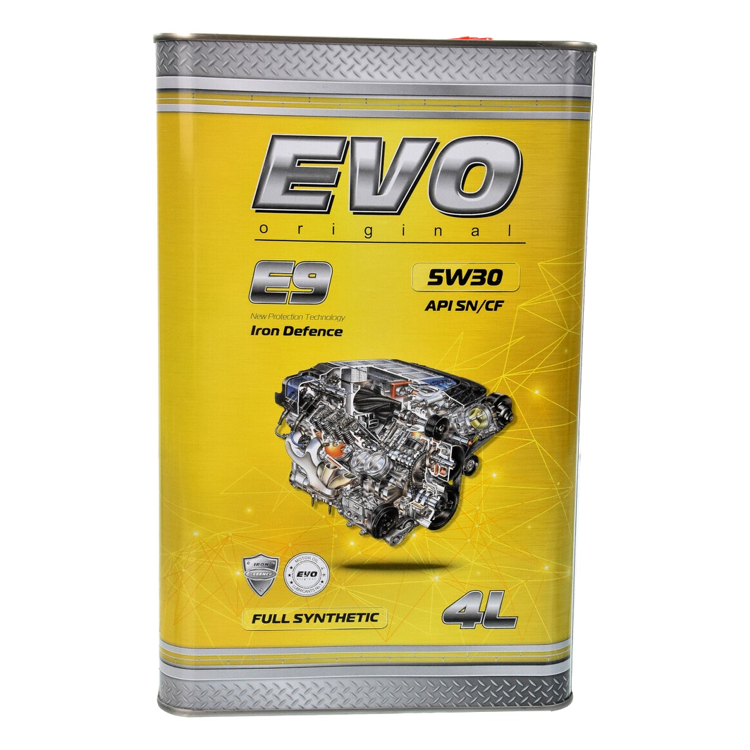 Моторна олива EVO E9 5W-30 4 л (EVOE95W304L) - zapix