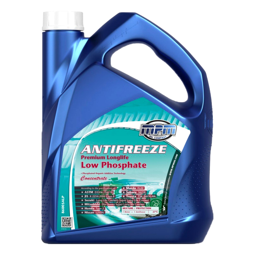 Концентрат антифризу MPM Low Phosphate синій -37 °C 5 л (86005ALP) - zapix