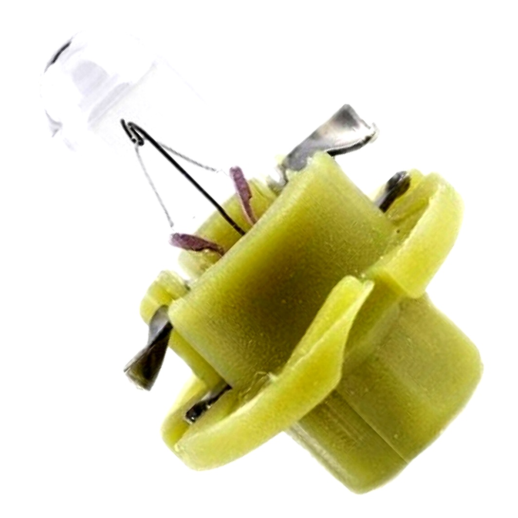 Автолампа розжарювання PHILIPS Vision BAX BAX8.4d 1.3W 12V прозора 12628CP - zapix