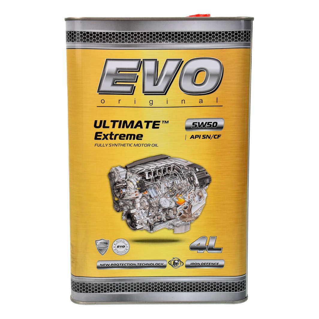 Моторное масло EVO Ultimate Extreme 5W-50 4 л (EVOULTIMATEEXTREME5W504L) - zapix