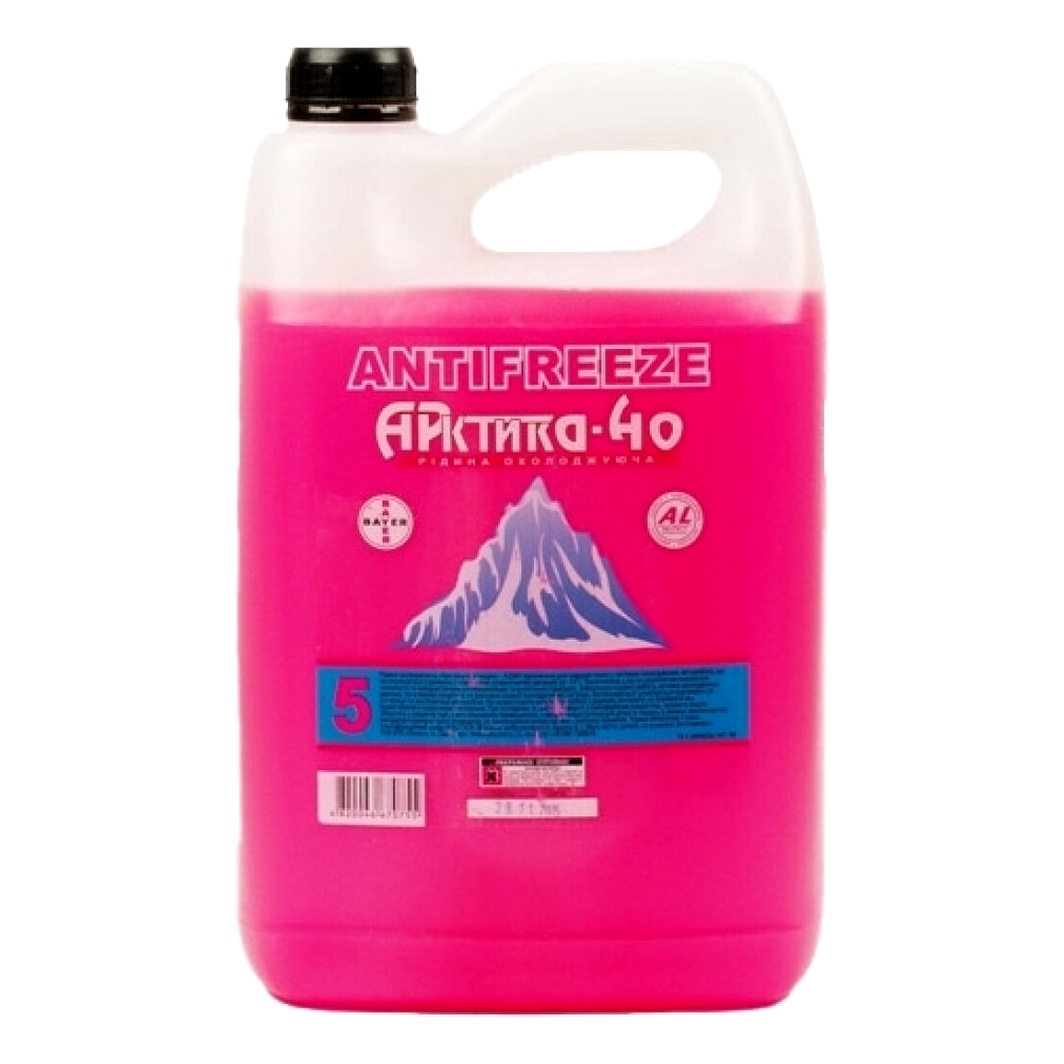 Готовий антифриз OCEAN Арктика червоний G12 -24 °C 5 л (29337) - zapix