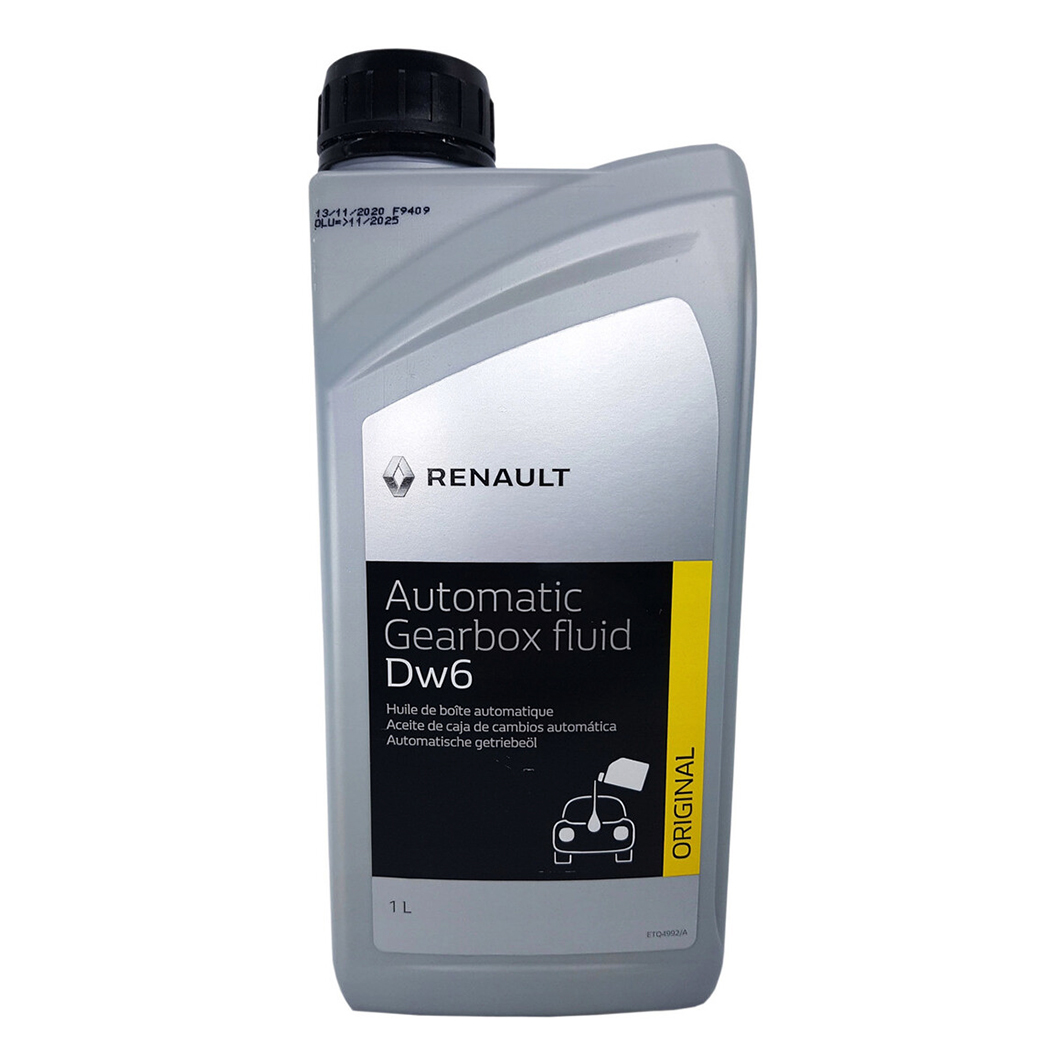 Трансмиссионное масло RENAULT / DACIA Automatic Gearbox Oil DW6 1 л 7711579456 - zapix