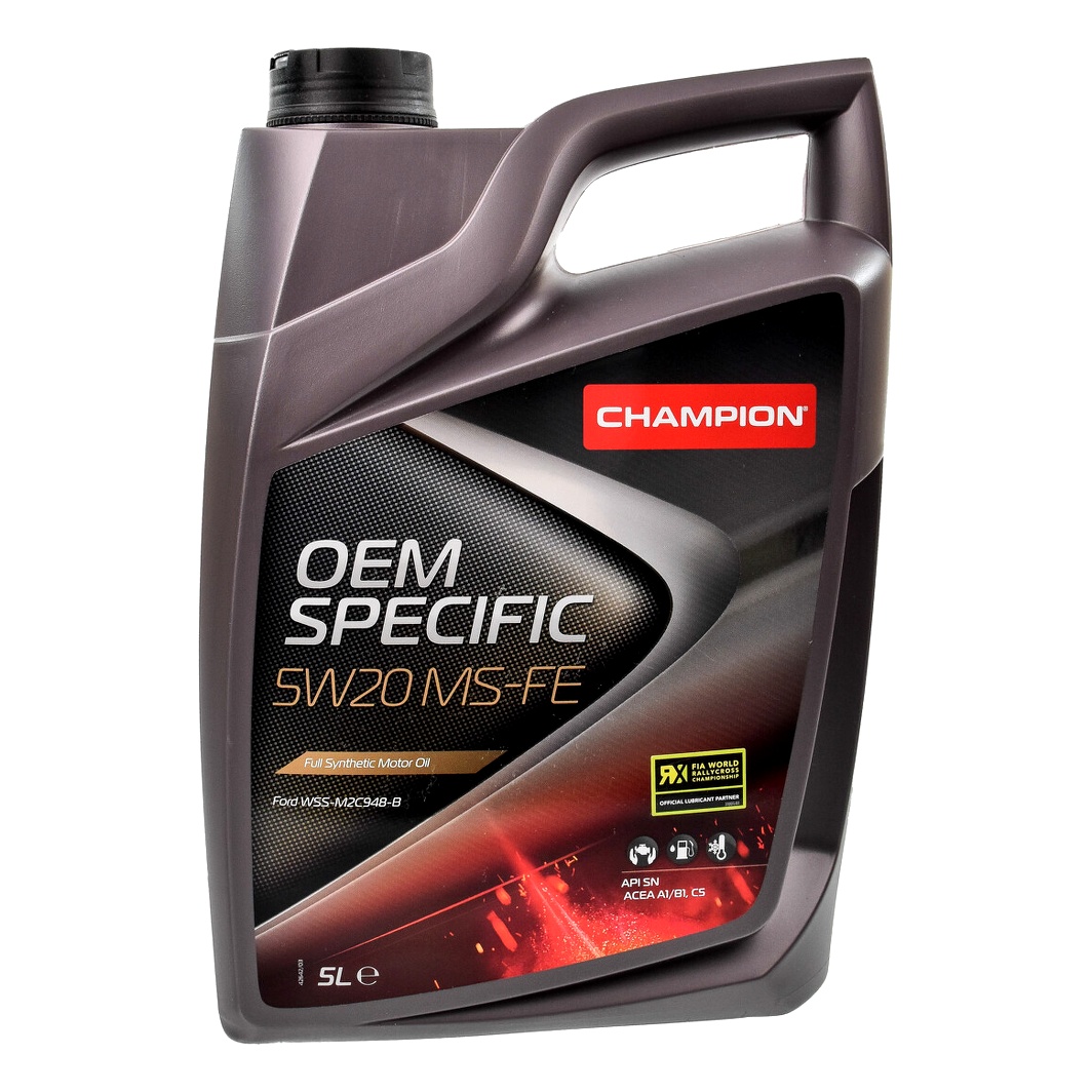 Моторное масло CHAMPION OEM Specific MS-FE 5W-20 5 л (8227141) - zapix
