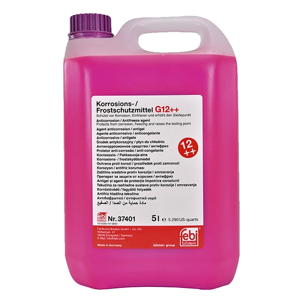 Концентрат антифризу FEBI BILSTEIN фіолетовий G12++ 5 л (37401) - zapix