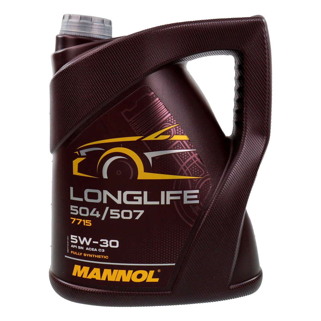 Моторна олива MANNOL Longlife 504/507 5W-30 5 л (MN77155) - zapix
