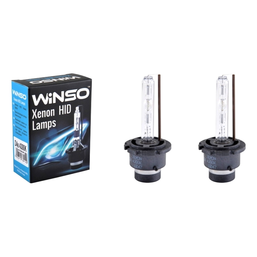 Автолампа ксеноновая WINSO D4S PK32d-5 35W 85V прозрачная 784140 - zapix