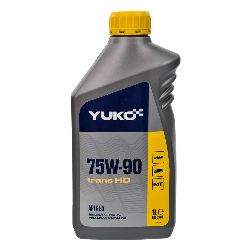 Трансмиссионное масло YUKO Trans HD GL-5 75W-90 1 л 20477 - zapix