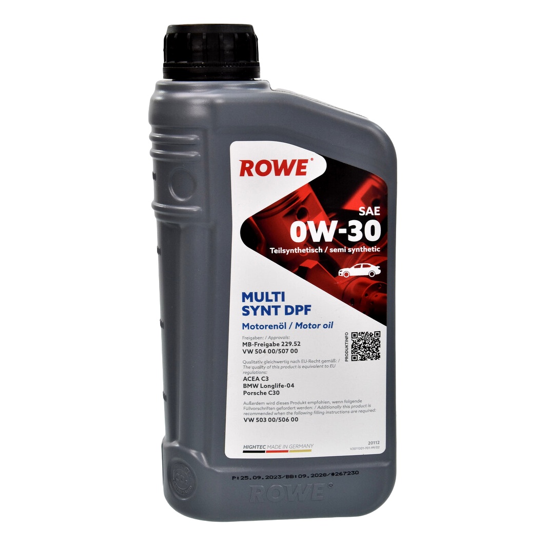 Моторна олива ROWE Multi Synt DPF 0W-30 1 л (20112001099) - zapix