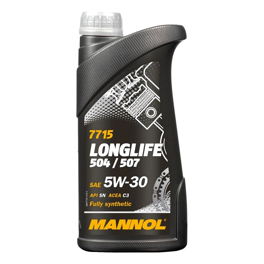 Моторна олива MANNOL Longlife 504/507 5W-30 1 л (MN77151) - zapix