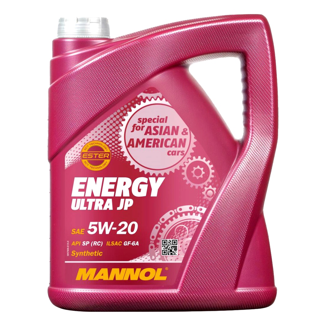 Моторна олива MANNOL Energy Ultra JP 5W-20 5 л (MN79065) - zapix