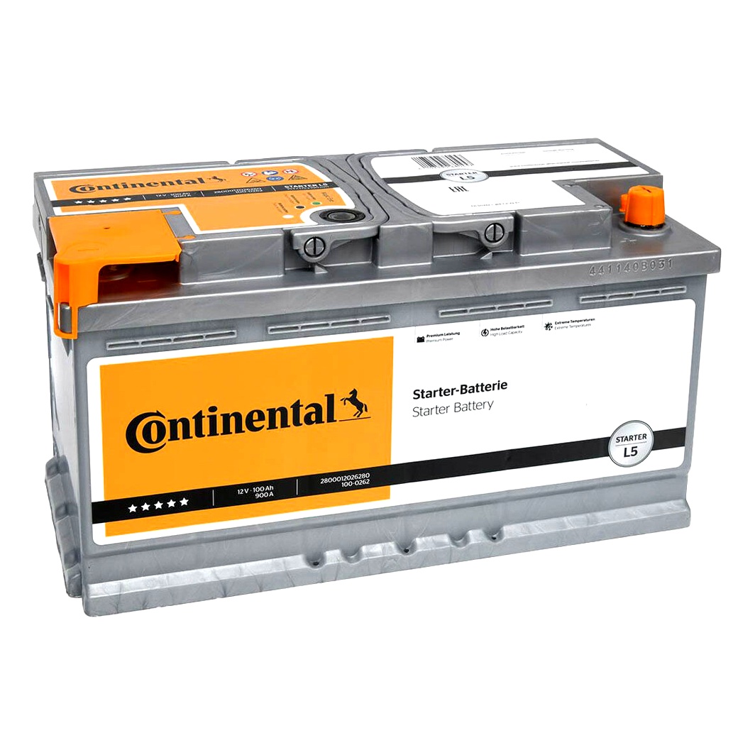 Акумулятор CONTINENTAL Starter 12V 100Ah 900A R+ 2800012026280 - zapix