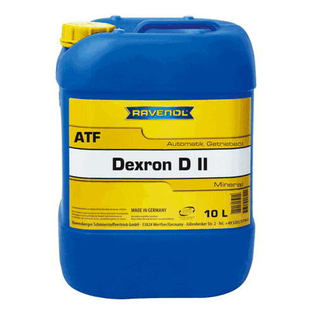 Трансмиссионное масло RAVENOL ATF Dexron D II 10 л 1213102010 - zapix