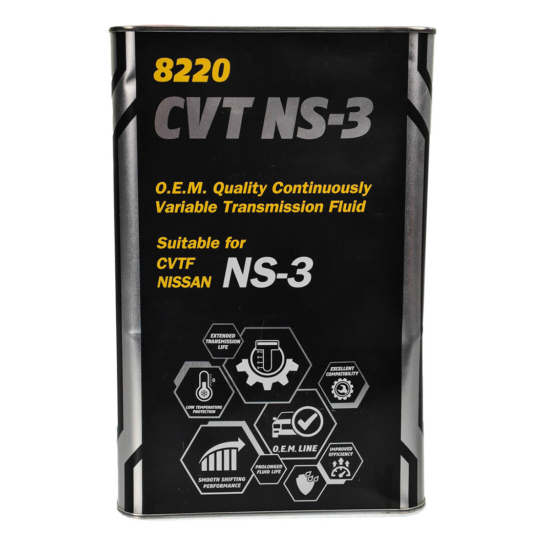 Трансмиссионное масло MANNOL O.E.M CVT NS-3 (Metal) 4 л MN82204ME - zapix