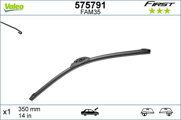 Щітка склоочисника VALEO 575791 - zapix