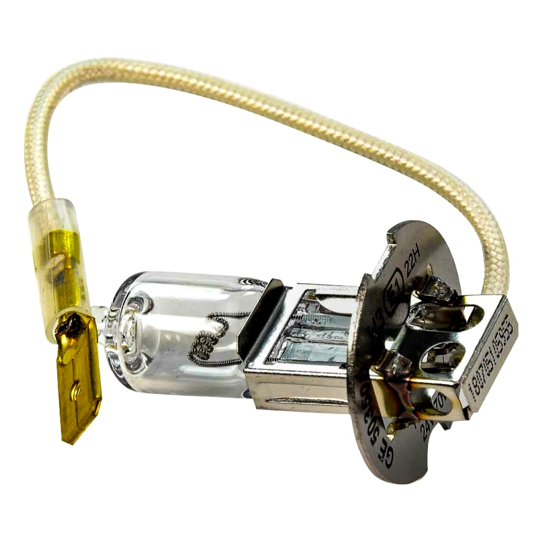 Автолампа галогенова GENERAL ELECTRIC Basic H3 PK22s 70W 24V прозора 50350U1K - zapix