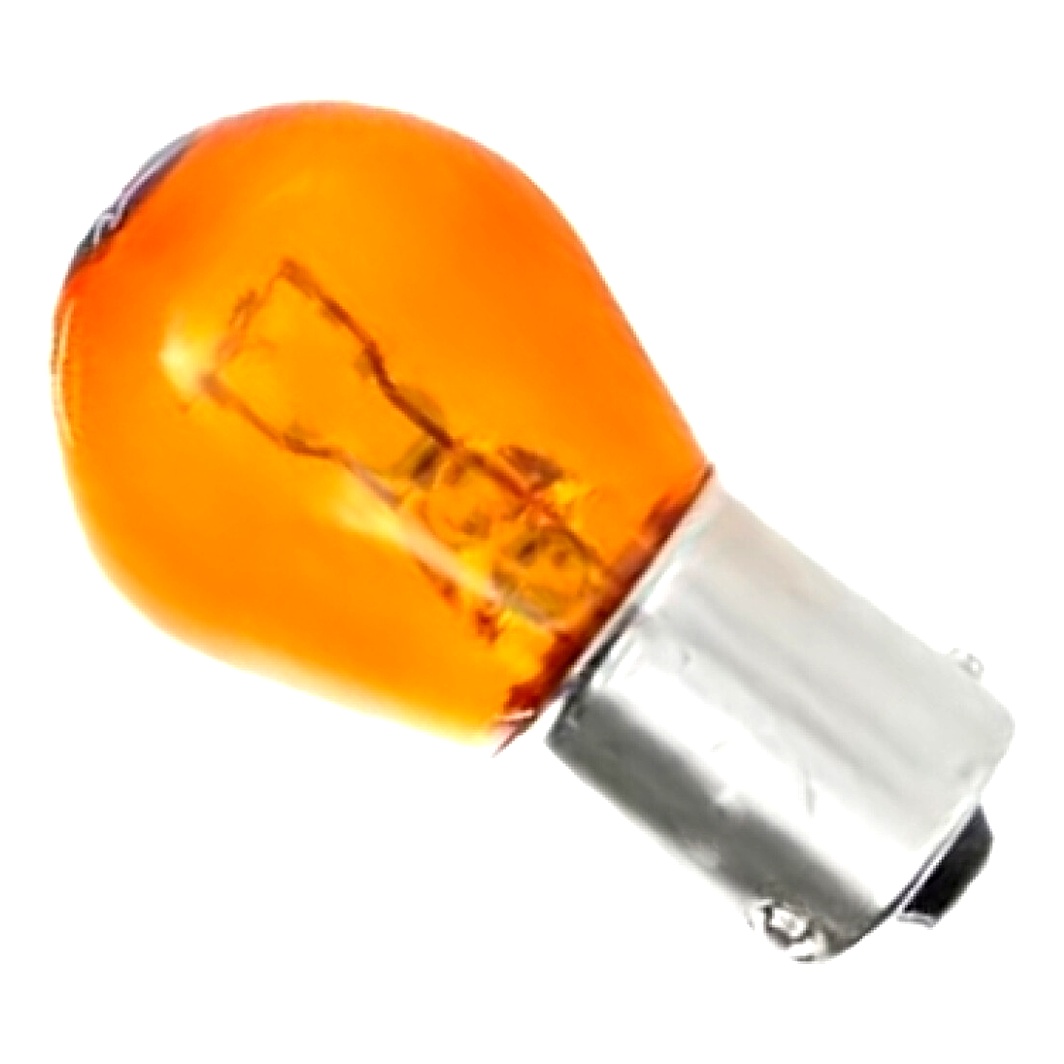 Автолампа розжарювання BOSCH PY21W BAU15s 21W 24V помаранчева 1987302531 - zapix