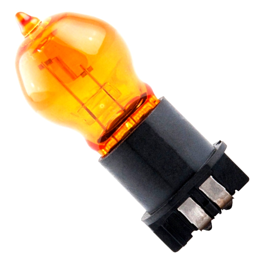 Автолампа накала BREVIA Power +30% PWY24W WP3.3X14.5/4 24W 12V оранжевая 12228C - zapix