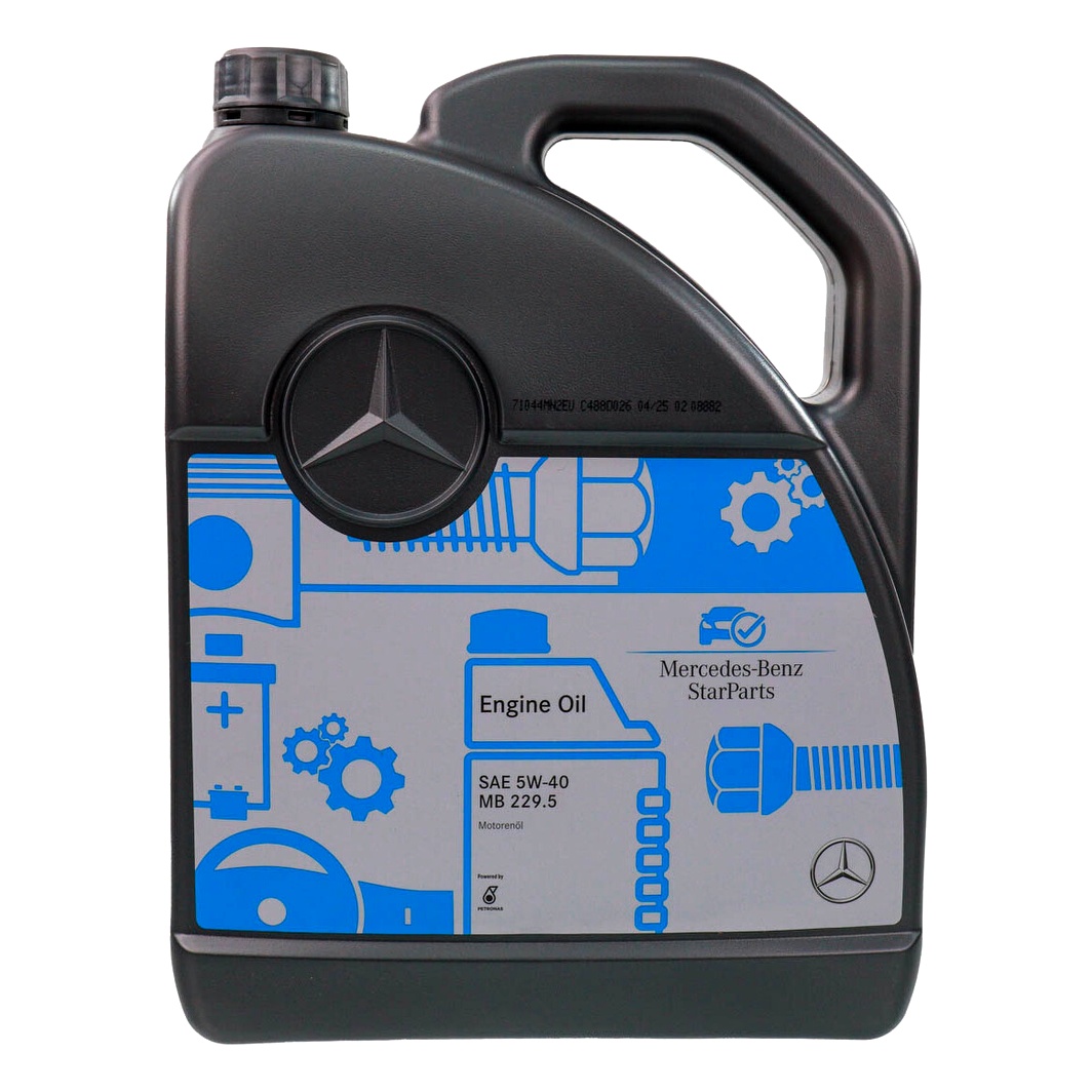 Моторна олива MERCEDES-BENZ / SMART MB 229.5 5W-40 5 л (A000989630813) - zapix